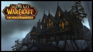 Gilneas - World of Warcraft | Ambient Soundscape | ASMR | Quiet Medieval City in the Rain