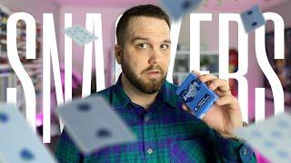 Uh Oh... SNACKERS V3 (Blueberry Edition) by Organic Playing Cards Deck Review