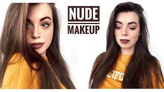 Нюдовый макияж с веснушками / Nude makeup