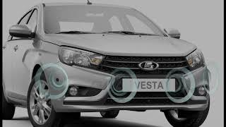 Передний парктроник Lada Vesta - новый продукт от компании Феррум