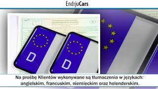 Tłumaczenie dokumentów samochodowych Endrju Cars  Środa Wielkopolska