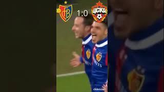 BAZEL - CSKA MOSCOW CHAMPIONS LEAGUE GROUP STAGE 2017-18 #football #shorts