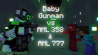 Baby GunMan vs Anomaly 358 & Anomaly 777 | [Made by RoboDragon11]