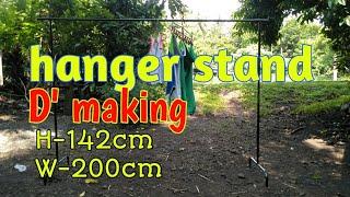 DIY || How to make hanger stand