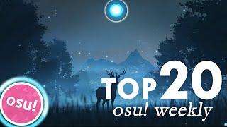 TOP 20 osu! weekly | France. Spain, South Korea, Japan ⭐PP RECORDS⭐