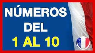 Números del 1 al 10 en Francés  Pronunciación y vocabulario - Aprender a contar en francés