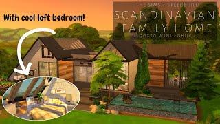 Little Scandinavia: Scandinavian Family Home - The Sims 4 Speedbuild | NO CC  #LittleTravels