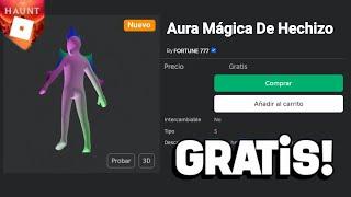 [THE HAUNT] CONSIGUE AURA MAGICA DE HECHIZERO GRATIS EN ROBLOX