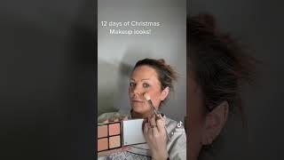 #shorts Christmas makeup looks.