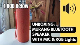 ORASHARE BS04 Wireless Bluetooth Speaker with Mic & RGB Lights | Sound Testing and Reviews