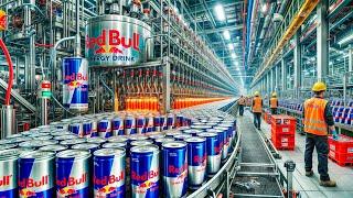 How Red Bull is Made in a Factory | Step by Step Process