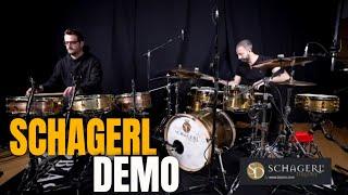 Schagerl Drums and Snare | Demo by Massimo Russo e Michele De Conti