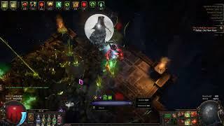 POE 3.20 Pathfinder  Toxic Rain Day4 Sanctum Boss - Lycia, Unholy Kill