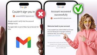 How to Recover Gmail Account without Phone Number and Recovery Email 2025 | Gmail Account Recovery