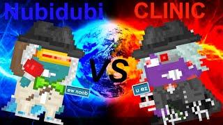 Growtopia PvP - Nubidubi vs CLINIC