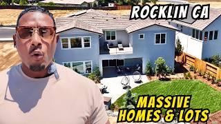 Moving to SACRAMENTO CALIFORNIA? | Check out these MASSIVE LUXURY New Homes in Rocklin CA