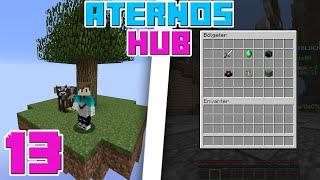 WARP MENÜSÜ, İHALE, ASKYBLOCK AYARLAMA | ATERNOS HUB SERVER KURMA ◆ BÖLÜM 13 ◆