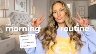 Real Mom Morning Routine: Beauty, Workout & Nutrition with 4 Kids + Dogs!