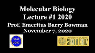 Molecular Biology #1 2020