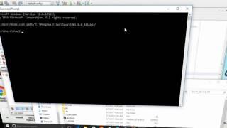 how to run java program in cmd windows 10 +Netbeans
