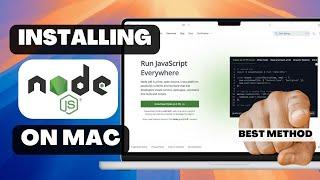 How to install Node.js on macOS by using Node Version Manager (nvm)