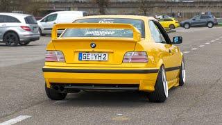 Modified BMW E36 Compilation | Drifts, Accelerations, Loud Sounds, ...