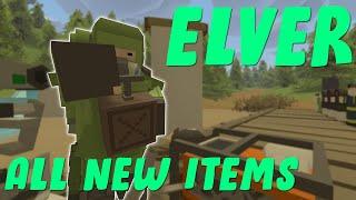 Unturned All NEW Elver Map Items + IDs! (Clothing, Buildables, Etc.)