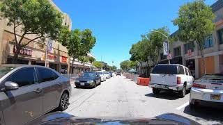 ⁴ᴷ⁶⁰ Driving SF Bay Area - Downtown San Mateo (June 28, 2020)