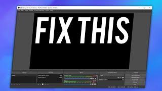 [QUICK FIX] OBS Black Screen Display Capture on Windows 10