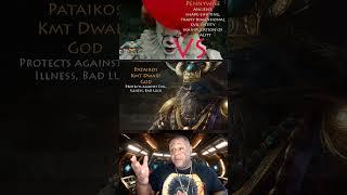 Most Powerful Gods vs Demons - Pennywise the evil entity vs Pataikos the kmt protective gods. #VS