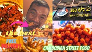 THE Most Popular Fried Chicken wings, Legs/ TA MAP shop Kampuchea Krom, Phnom Penh street Food…