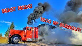 1500 WHP Loaded BURNOUT!