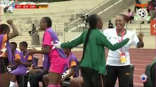 Botswana 0-6 Zambia | Extended Highlights | COSAFA U20 Women's Championship