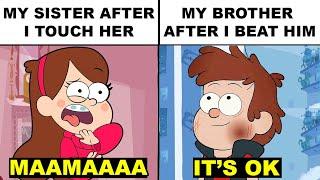 Brother vs Sister Memes