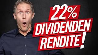 22% Dividende! Hier gibt es die höchste Rendite!