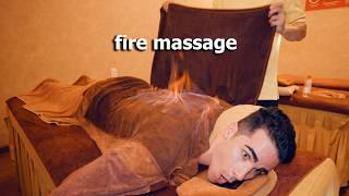 ASMR: STRONG Himalayan FIRE MASSAGE!