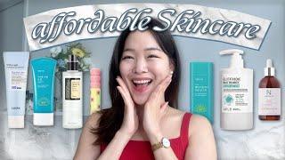 Hot, trending skincare kbeauty products that are AFFORDABLE!  Save some coinsss!