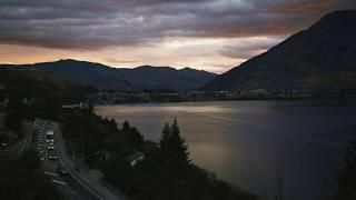 Sunrise New Zealand. Queenstown