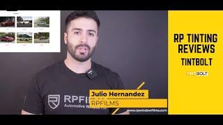 RP Tinting Owner Julio Esteban Jr Review on Tint Bolt, Window Tint Software