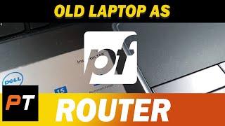 Using a  Laptop as Router with pfSense 2.5 and VMware Workstation Player 16