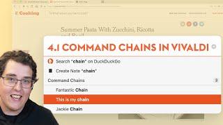 Become a Command Chain Master in Vivaldi