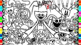 Poppy Playtime 3 New Coloring Pages / How To Color Characters from Poppy Playtime Chapter 1-3  / NCS