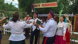 Cossack traditional song at Volgodonsk