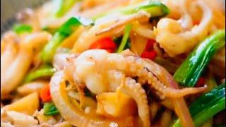 КИТАЙСКАЯ КУХНЯ ПРИГОТОВЛЕНИЕ ОСЬМИНОГА  #еда #китай