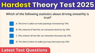 Hardest Theory Test Questions | Theory Test 2024 UK