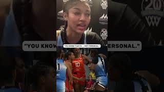 No love lost between Angel Reese and Tina Charles 