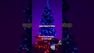 LED Smart  christmas lights for tree #shorts