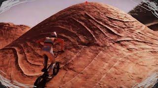 𒀭 •〲2022 Perfect landing tricks in Brice Canyon hill with bmx bike? ░ downhill Riders Republic Clips