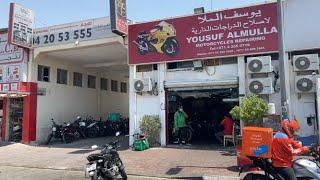 INSIDE A DUBAI MOTORCYCLE REPAIR SHOP (Yusuf Al Mulla)