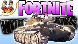 Fortnite in World of Tanks - Steel Hunter